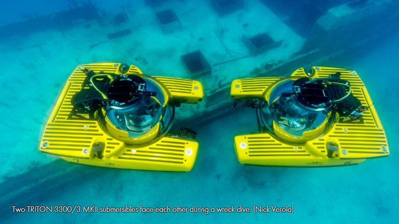 Turismo no fundo do mar submersíveis particulares conquistam super-ricos
